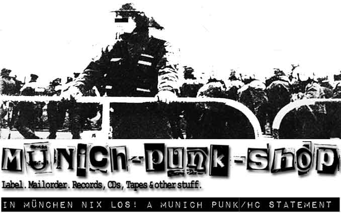 Support your local.. Munich Punk Shop